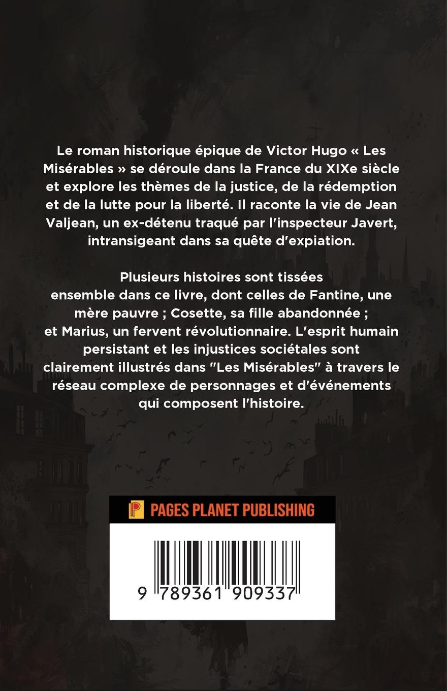 Rückseitencover Les Misérables (French Edition)
