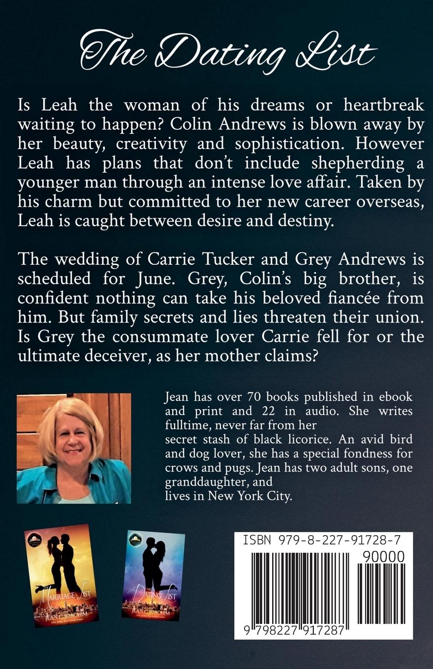 Rückseitencover The Dating List
