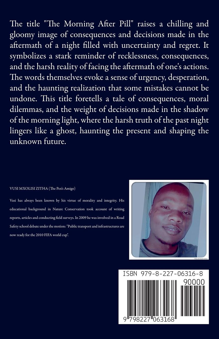 Rückseitencover The Morning After Pill