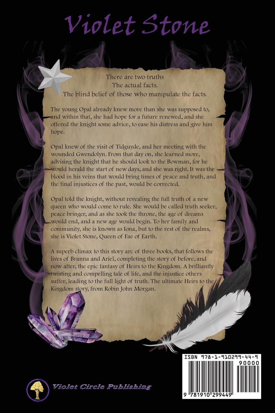 Rückseitencover Violet Stone