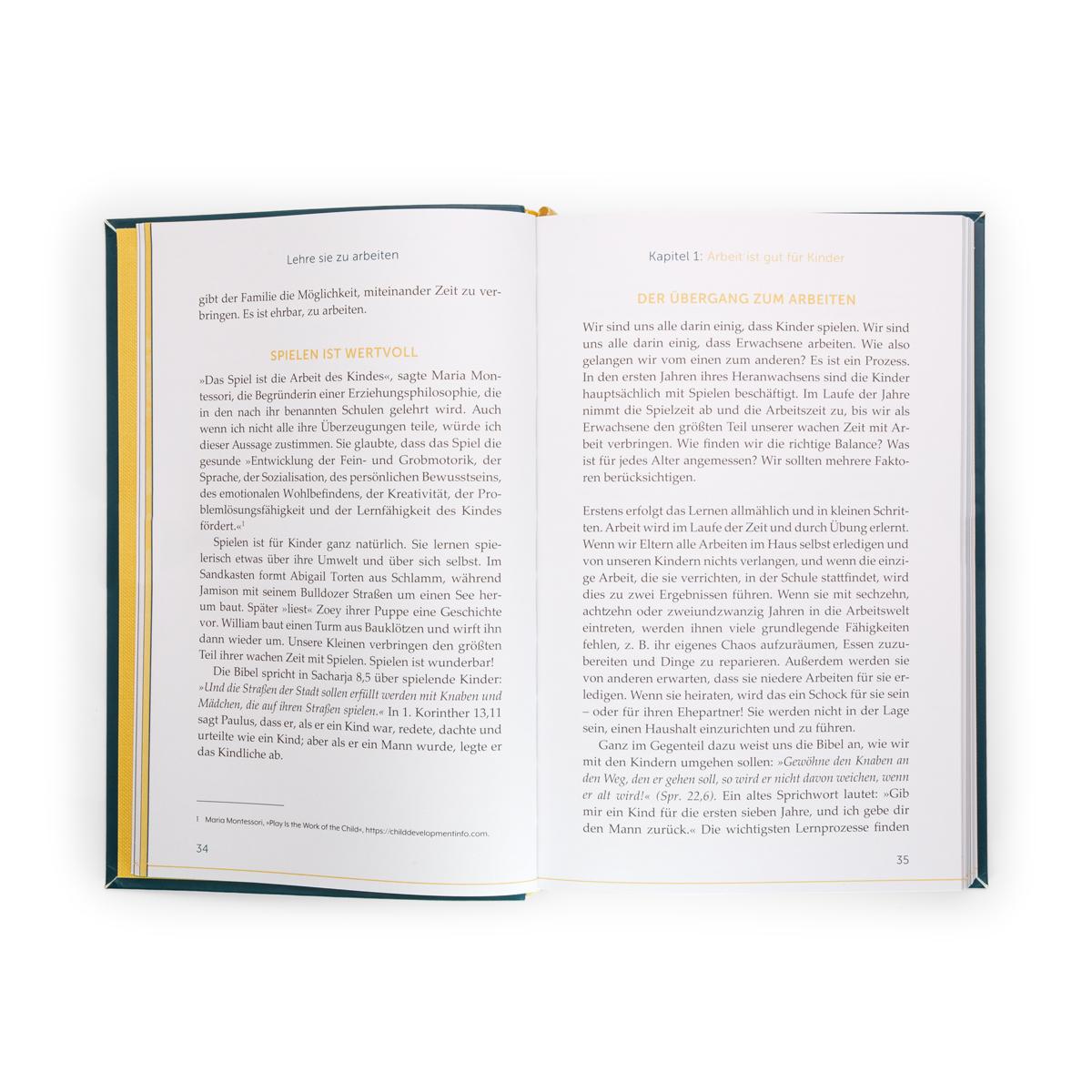 Beispielinhalt (Bild) Lehre sie zu arbeiten