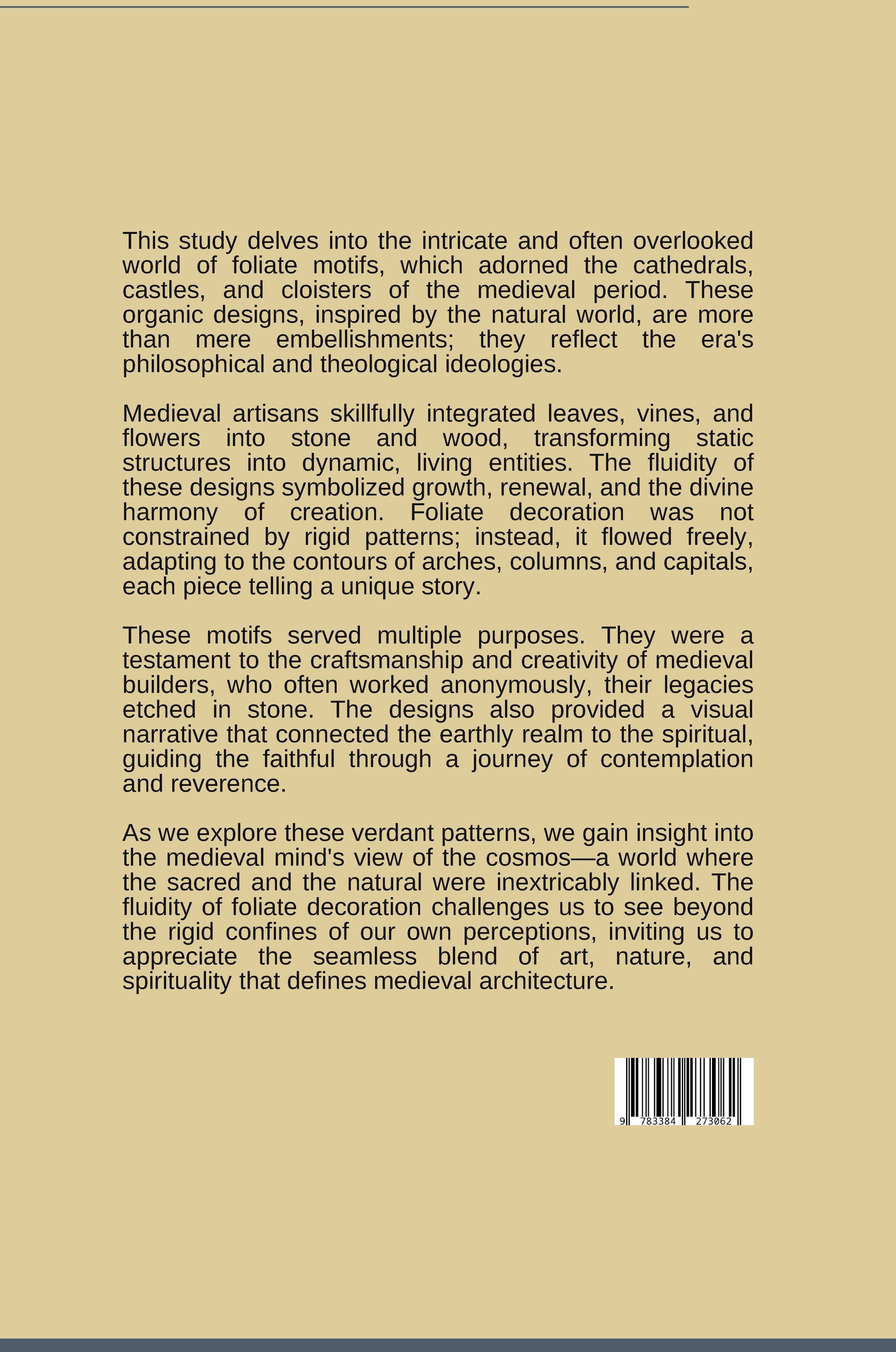 Rückseitencover Unbound by Form: Exploring the Fluidity of Foliate Decoration in Medieval Architecture