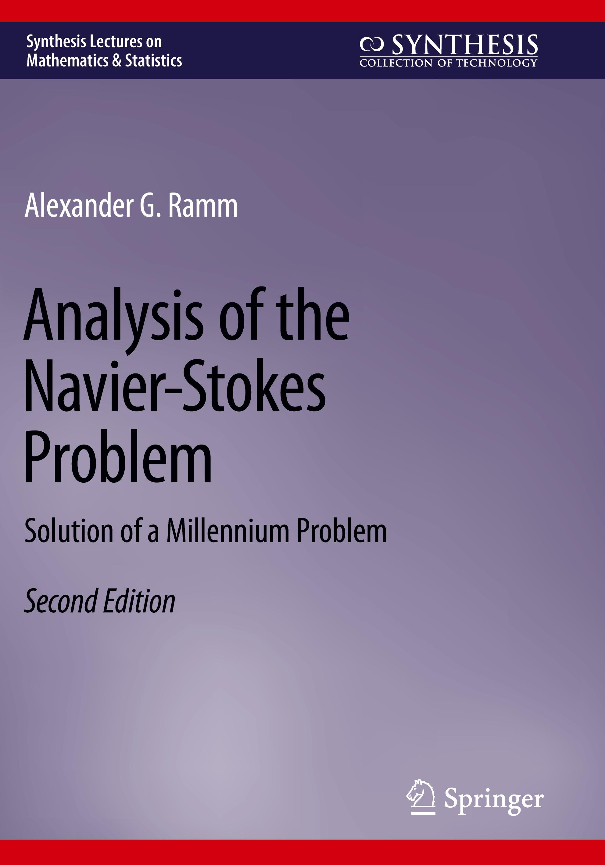 Vorderes Coverbild Analysis of the Navier-Stokes Problem
