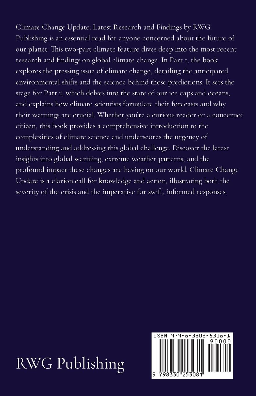 Rückseitencover Climate Change Update