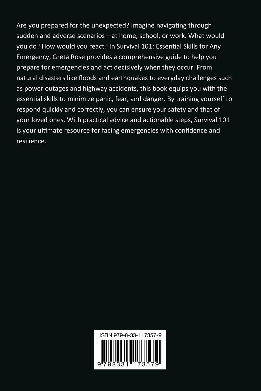 Rückseitencover Survival 101