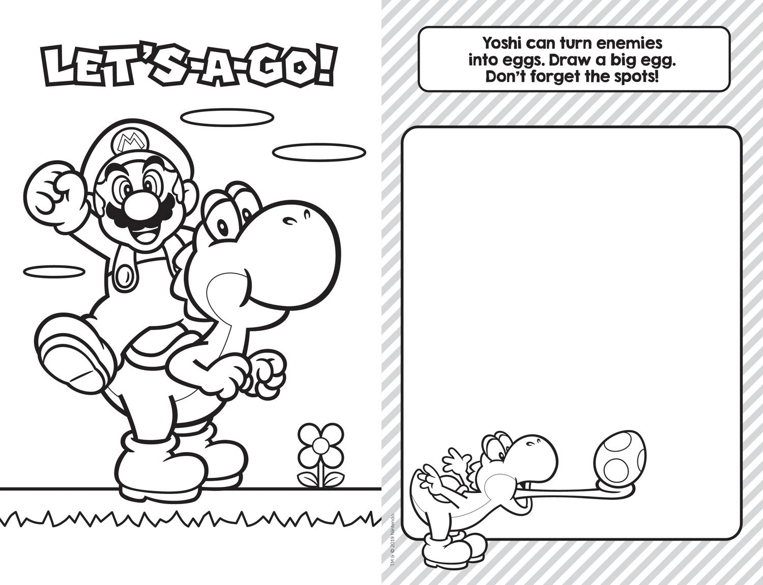 Beispielinhalt (Bild) Official Super Mario Here We Go!