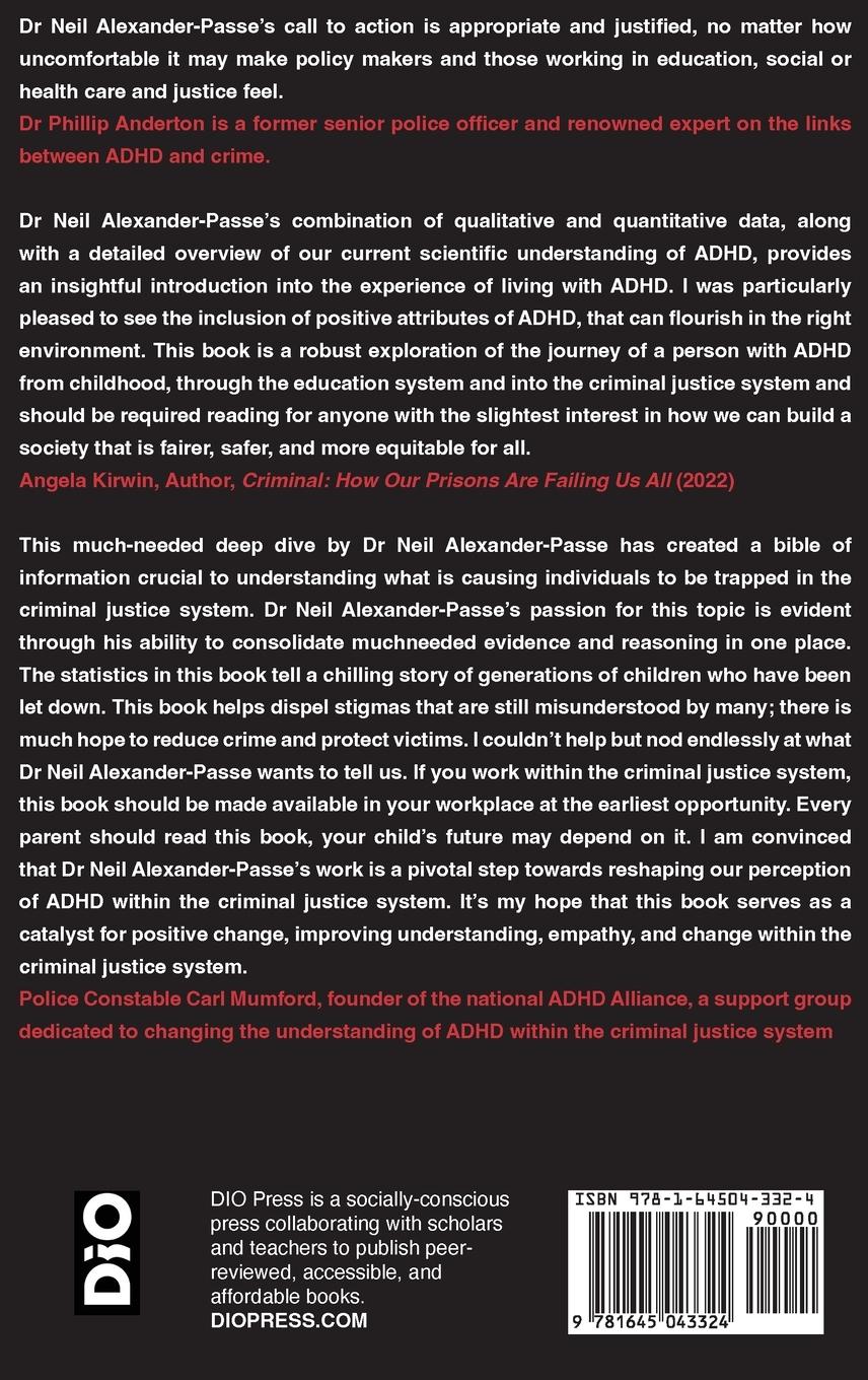 Rückseitencover ADHD and Crime