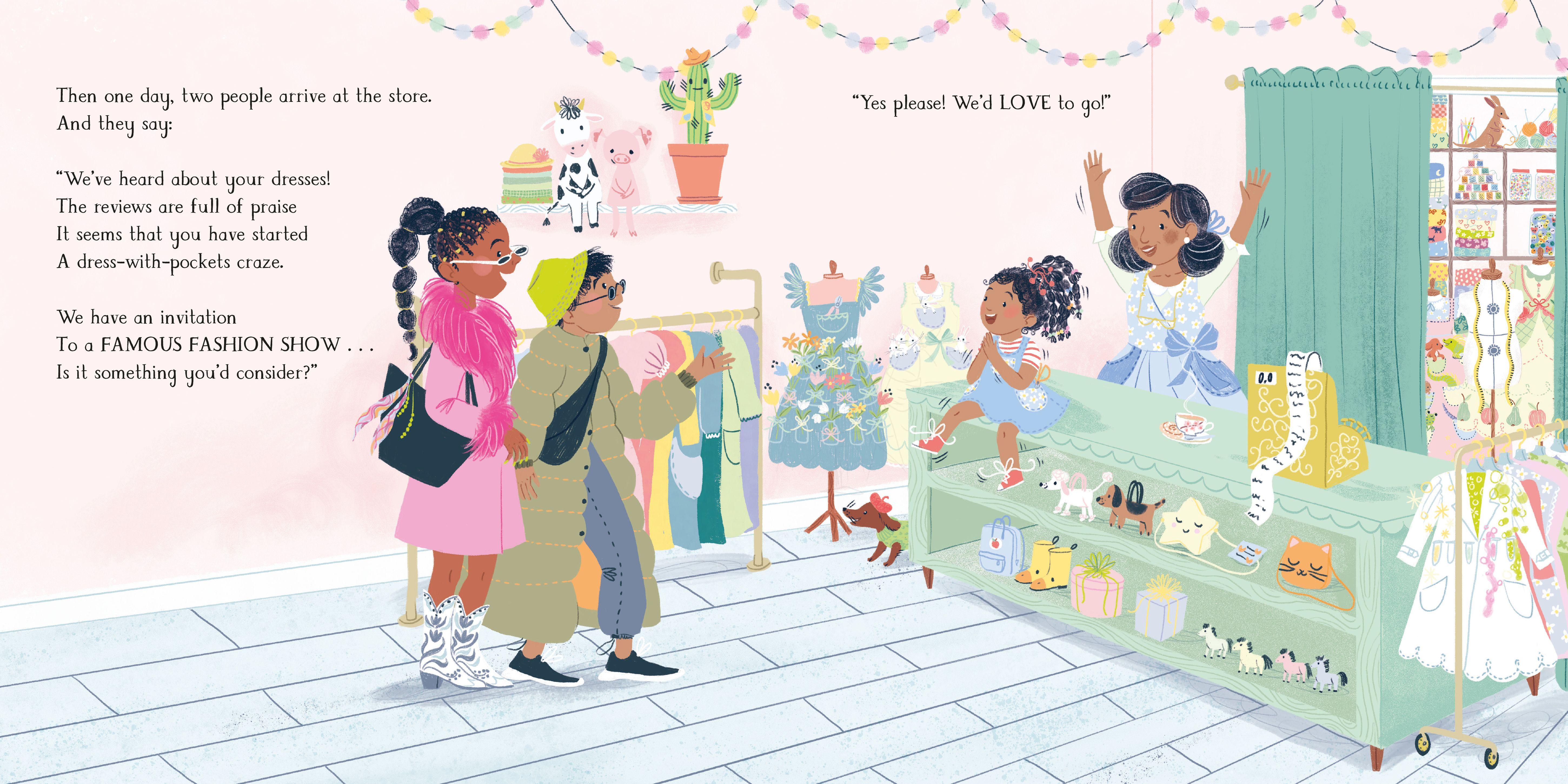 Beispielinhalt (Bild) The Dress with 100 Pockets