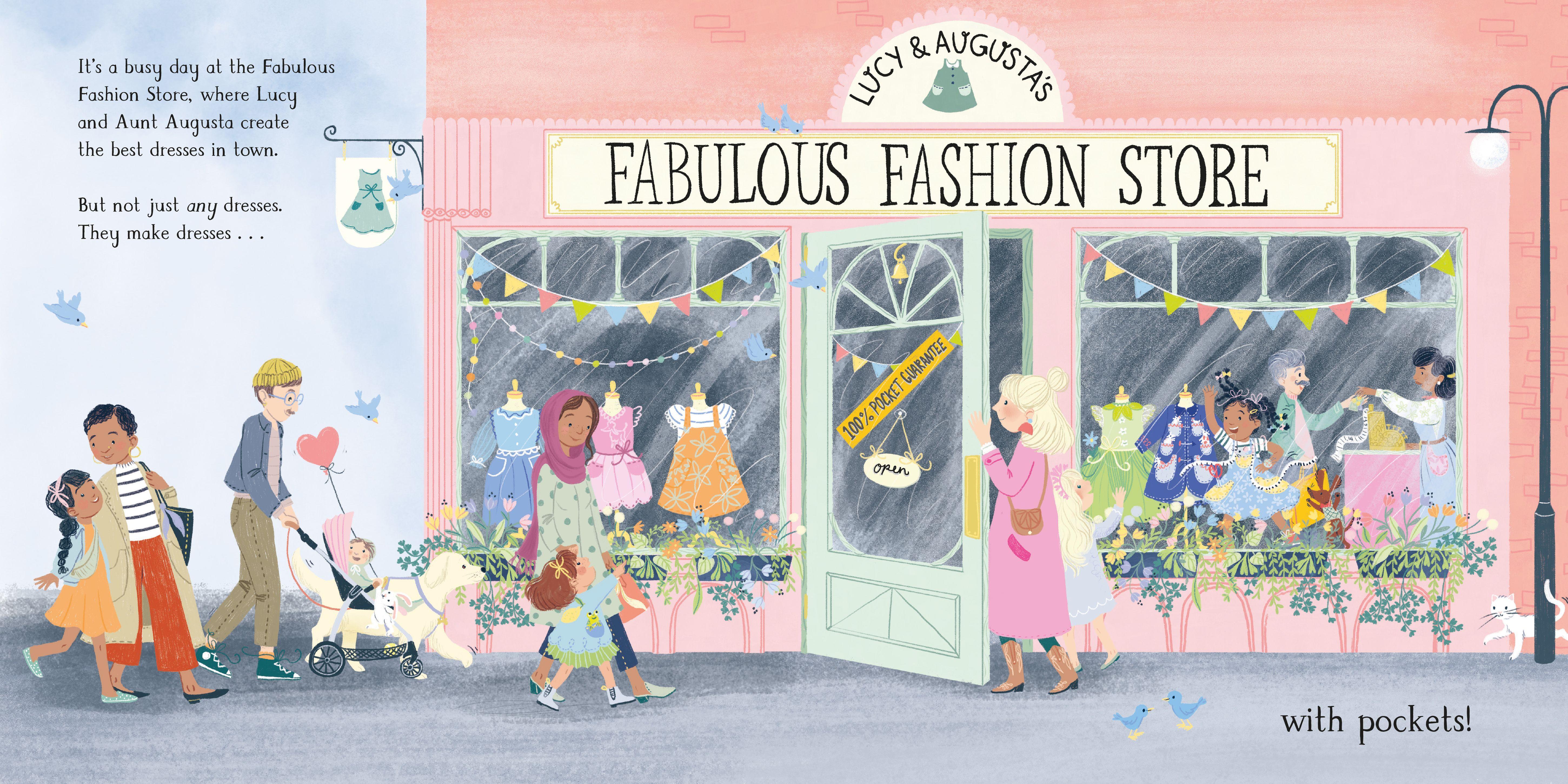 Beispielinhalt (Bild) The Dress with 100 Pockets