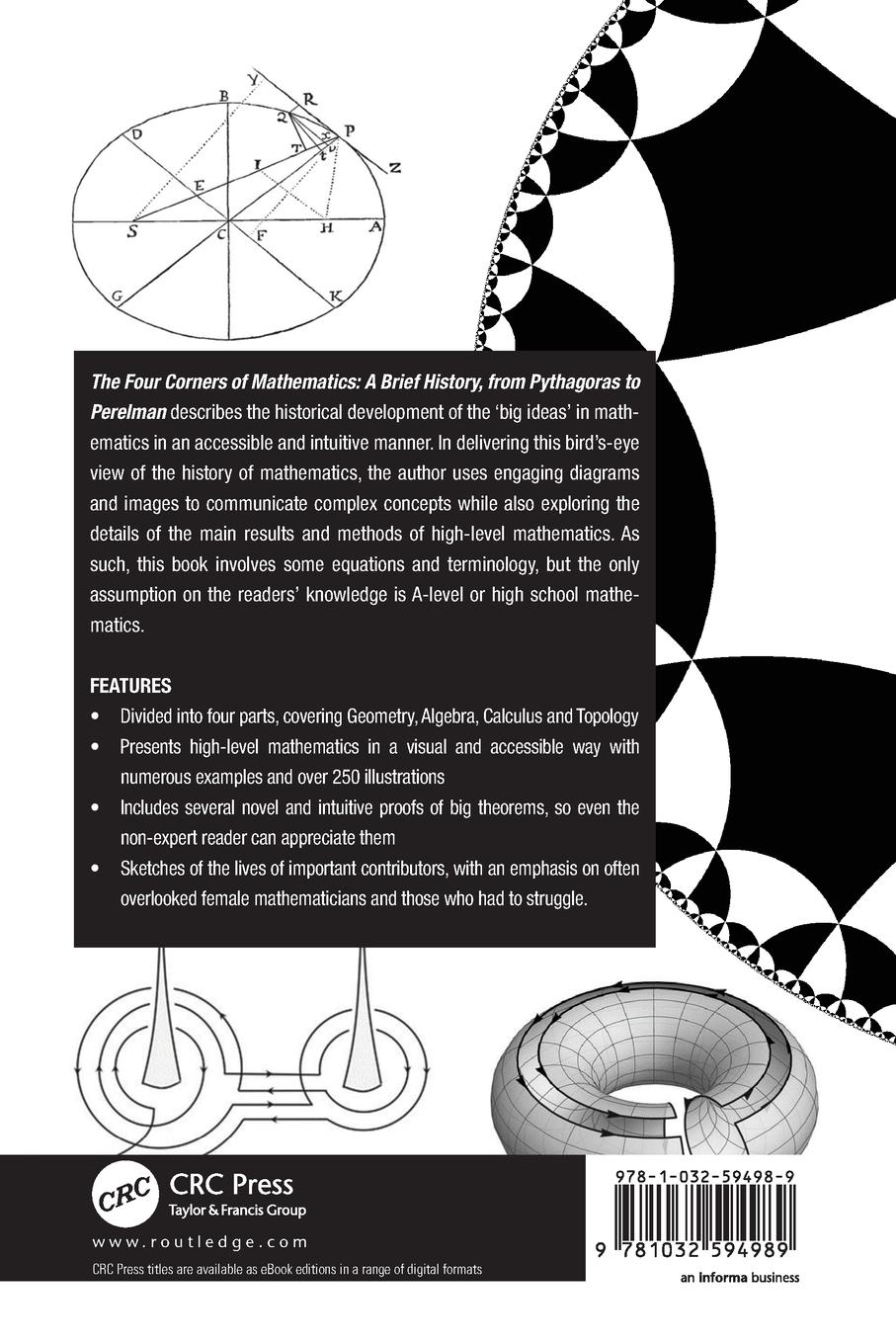 Rückseitencover The Four Corners of Mathematics