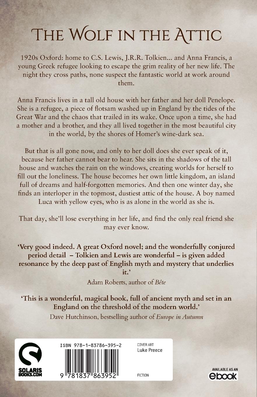 Rückseitencover Wolf in the Attic