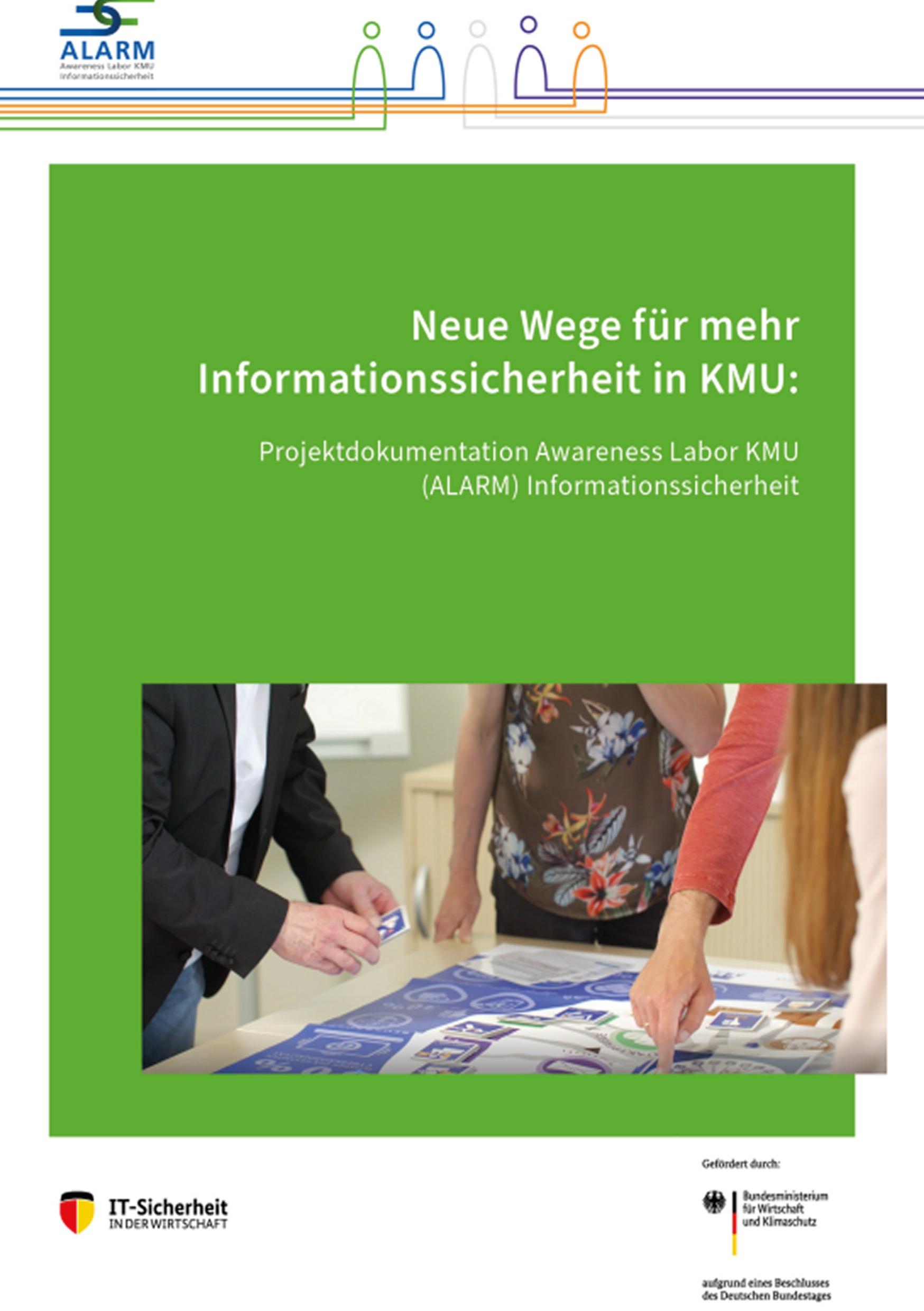 Vorderes Coverbild Neue Wege für mehr Informationssicherheit in KMU