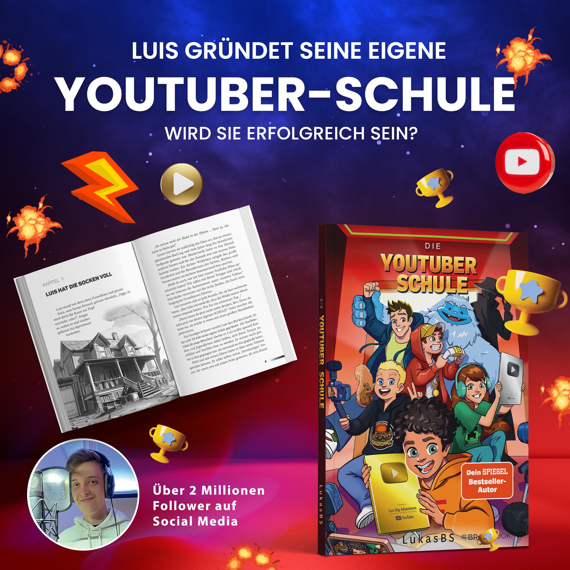 Beispielinhalt (Bild) Die YouTuber Schule