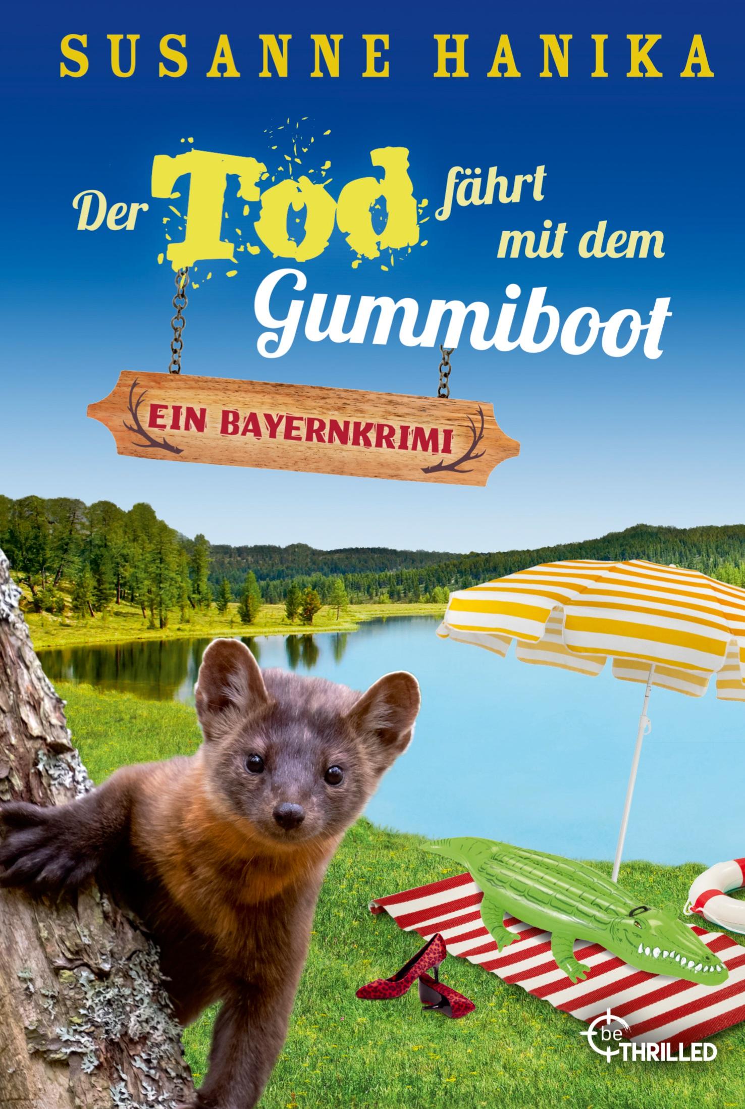 Vorderes Coverbild Der Tod fährt mit dem Gummiboot