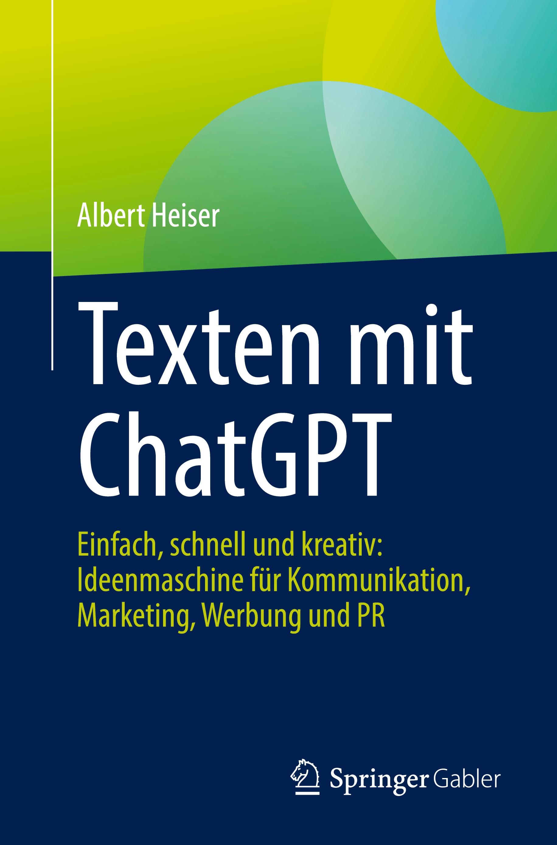 Vorderes Coverbild Texten mit ChatGPT