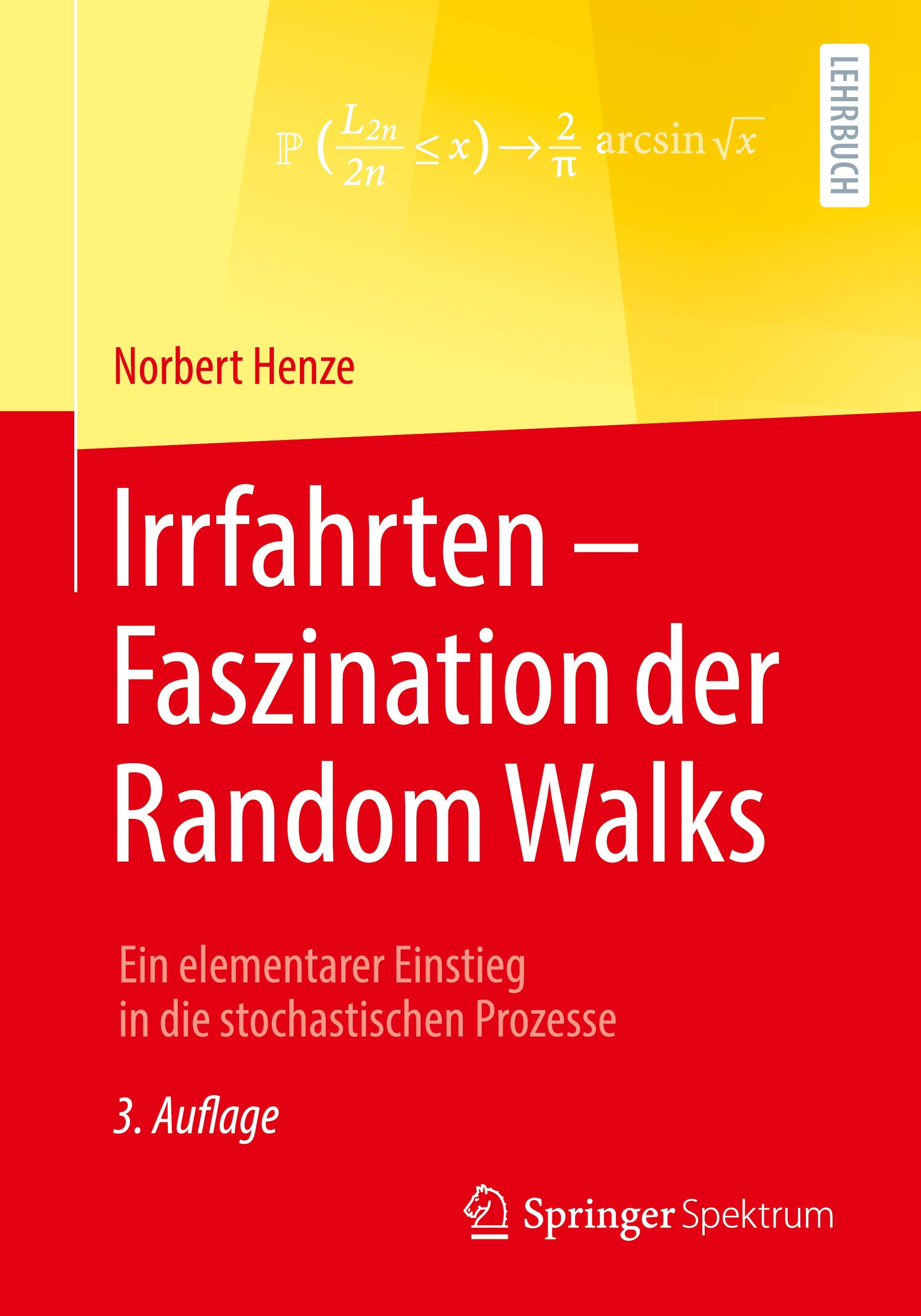 Vorderes Coverbild Irrfahrten - Faszination der Random Walks