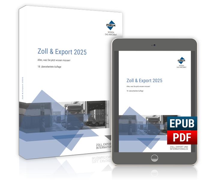 Vorderes Coverbild Zoll & Export 2025