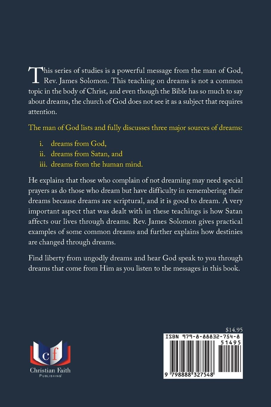 Rückseitencover Demonic Manipulation in Dreams