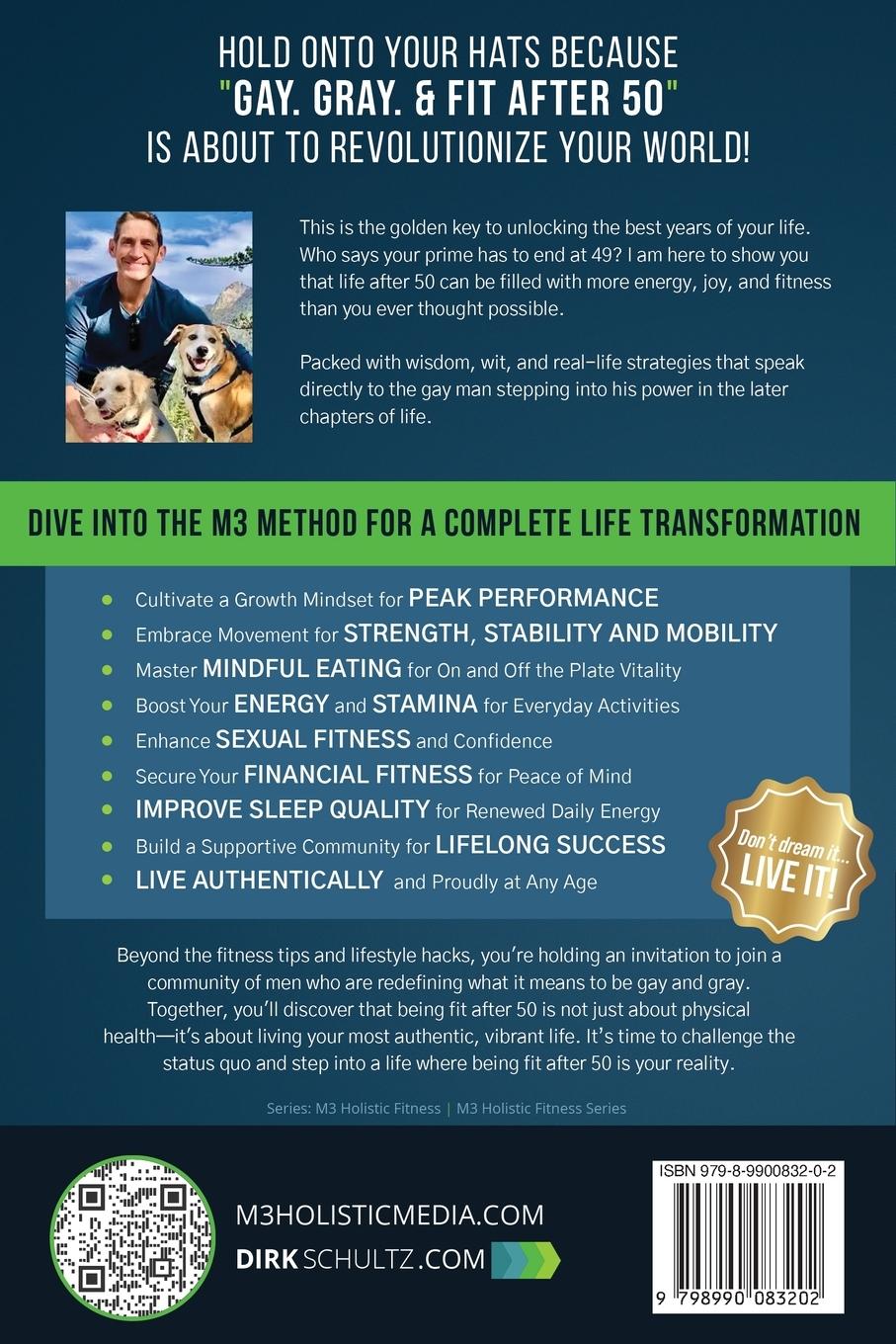 Rückseitencover Gay, Gray, & Fit after 50