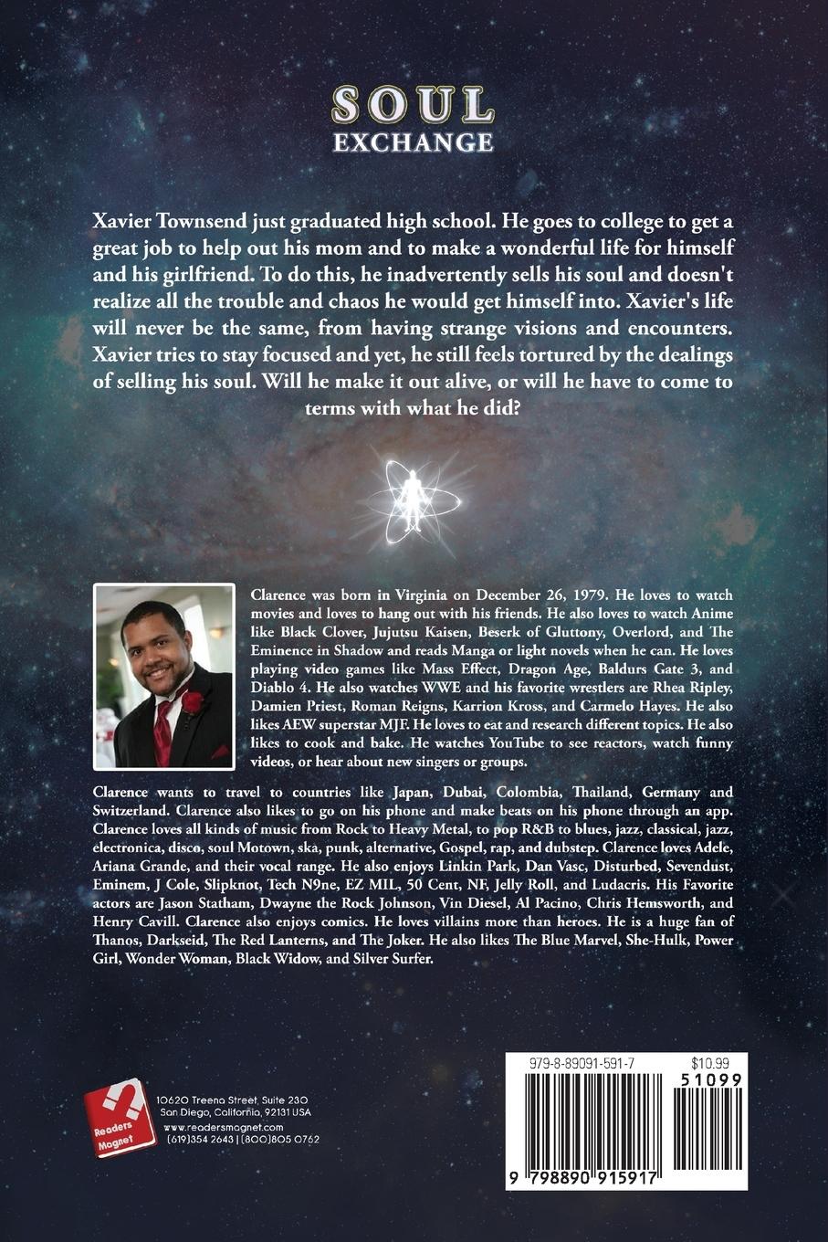 Rückseitencover Soul Exchange