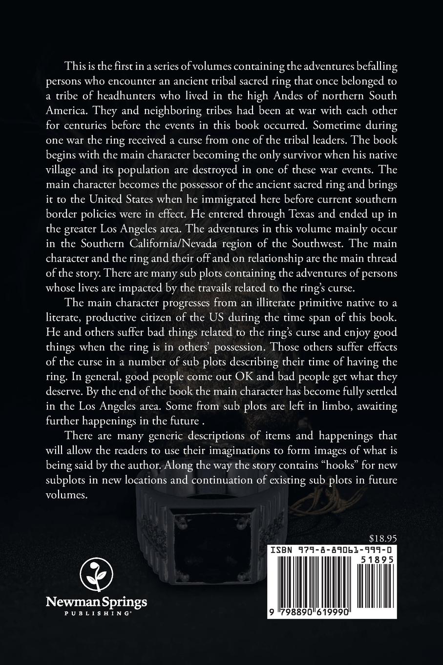 Rückseitencover Headhunter's Sacred Ring