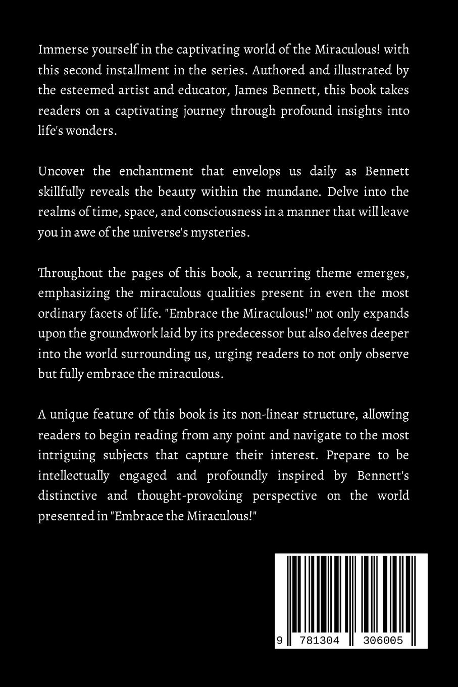 Rückseitencover Embrace the Miraculous