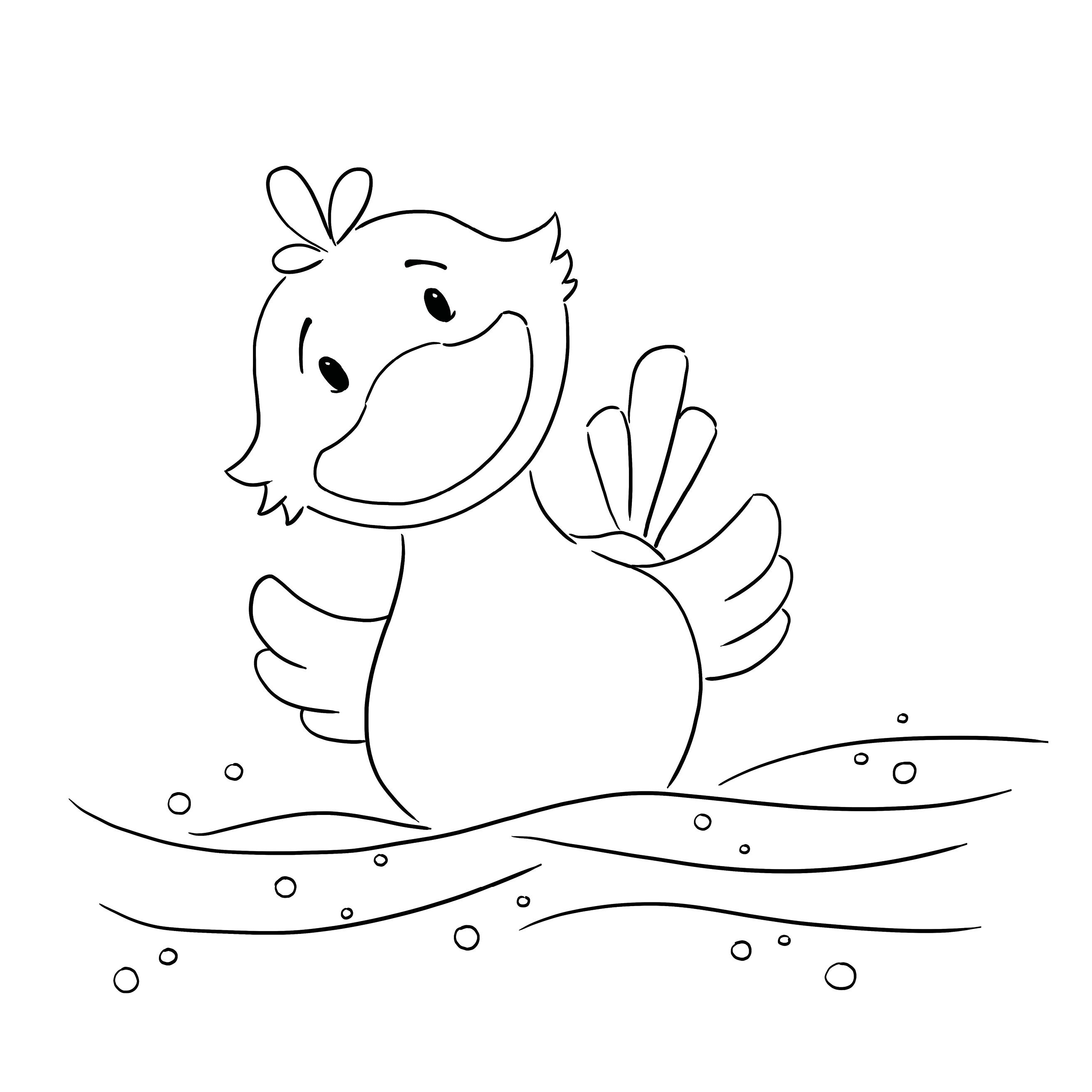 Beispielinhalt (Bild) Der große Ausmal-Spaß (Tiere)