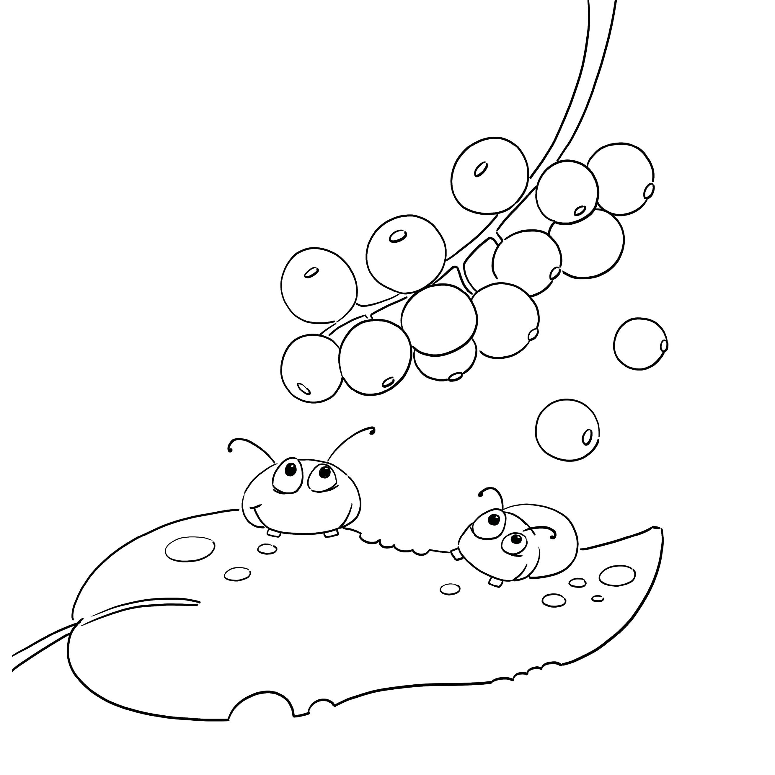 Beispielinhalt (Bild) Der große Ausmal-Spaß (Tiere)