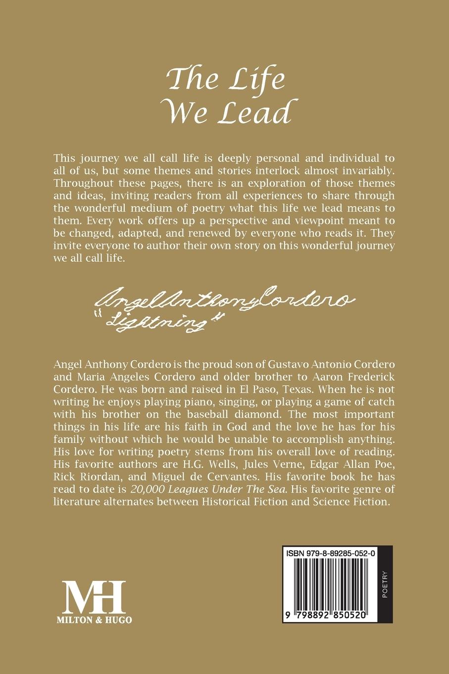 Rückseitencover The Life We Lead