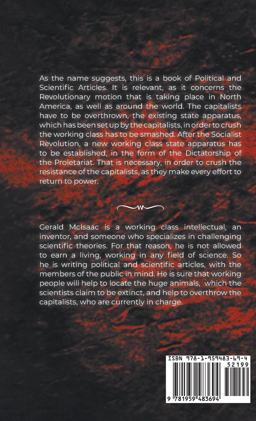 Rückseitencover Political Scientific Articles Volume 2, Second edition