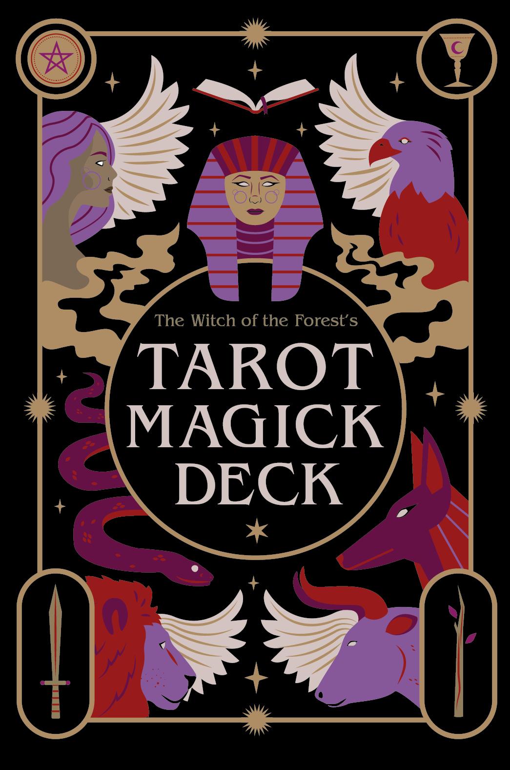 Vorderes Coverbild The Witch of the Forest's Tarot Magick Deck