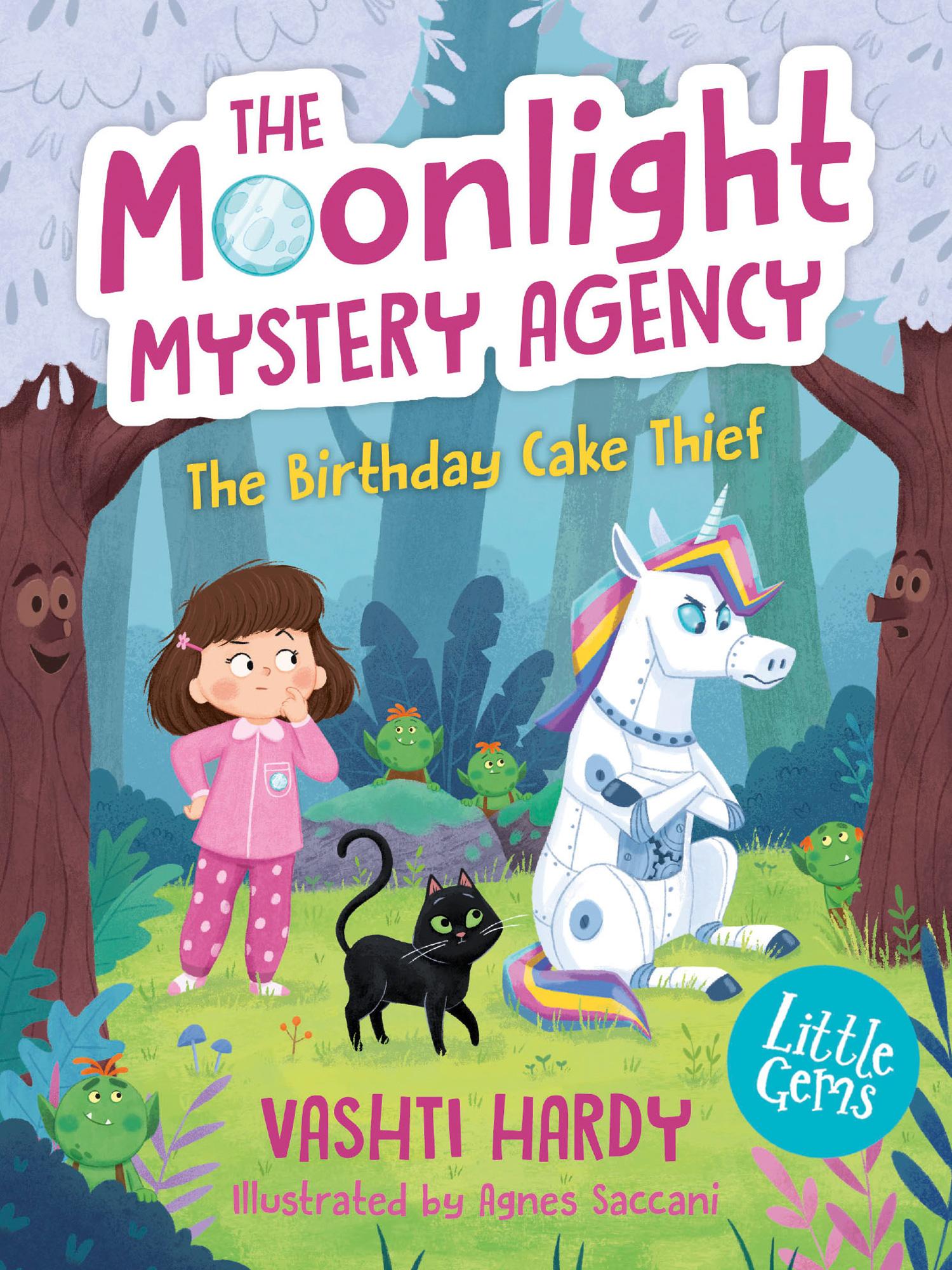 Vorderes Coverbild The the Moonlight Mystery Agency - The Birthday Cake Thief