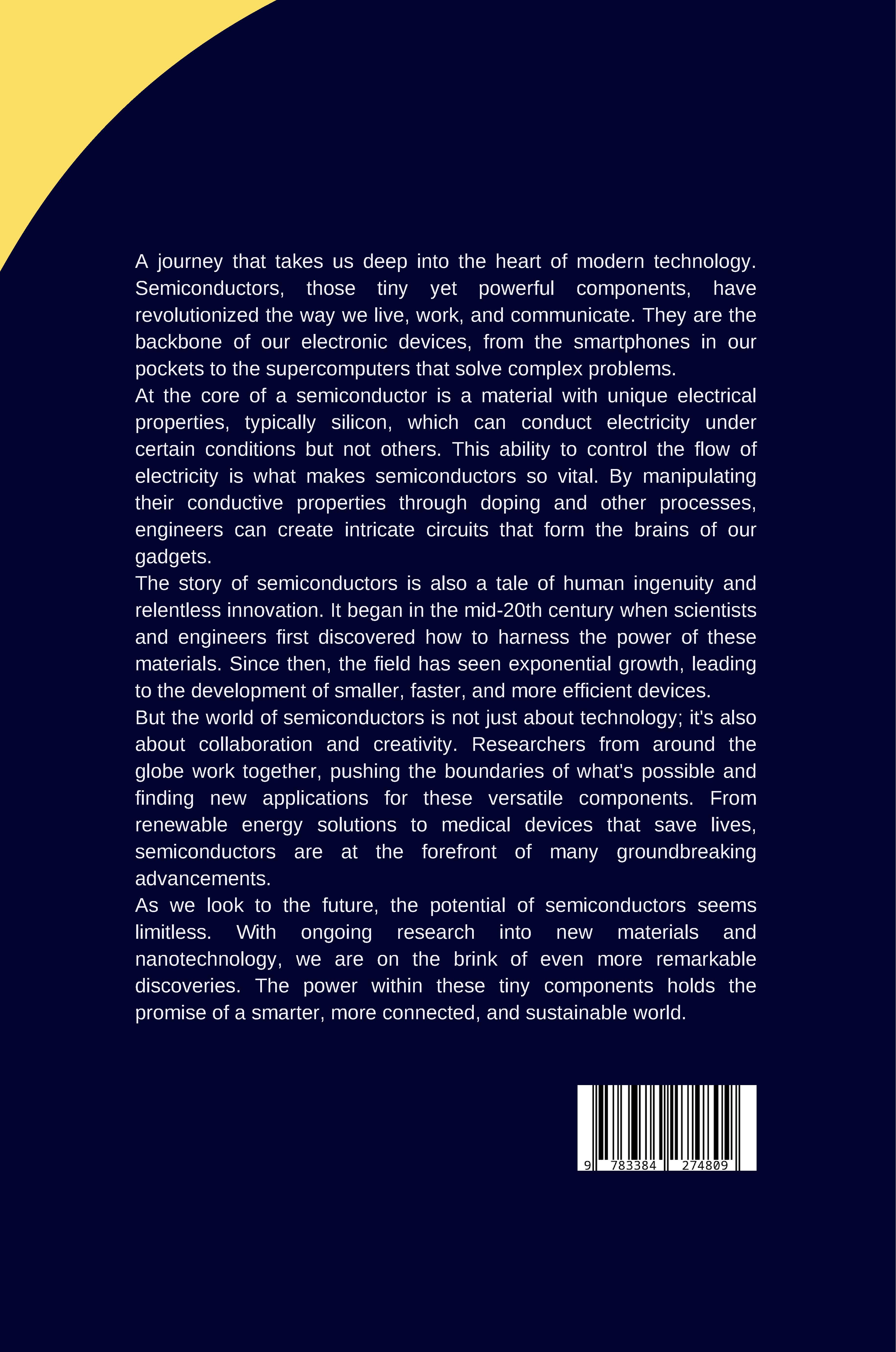 Rückseitencover The Power Within: Unveiling the World of Semiconductors