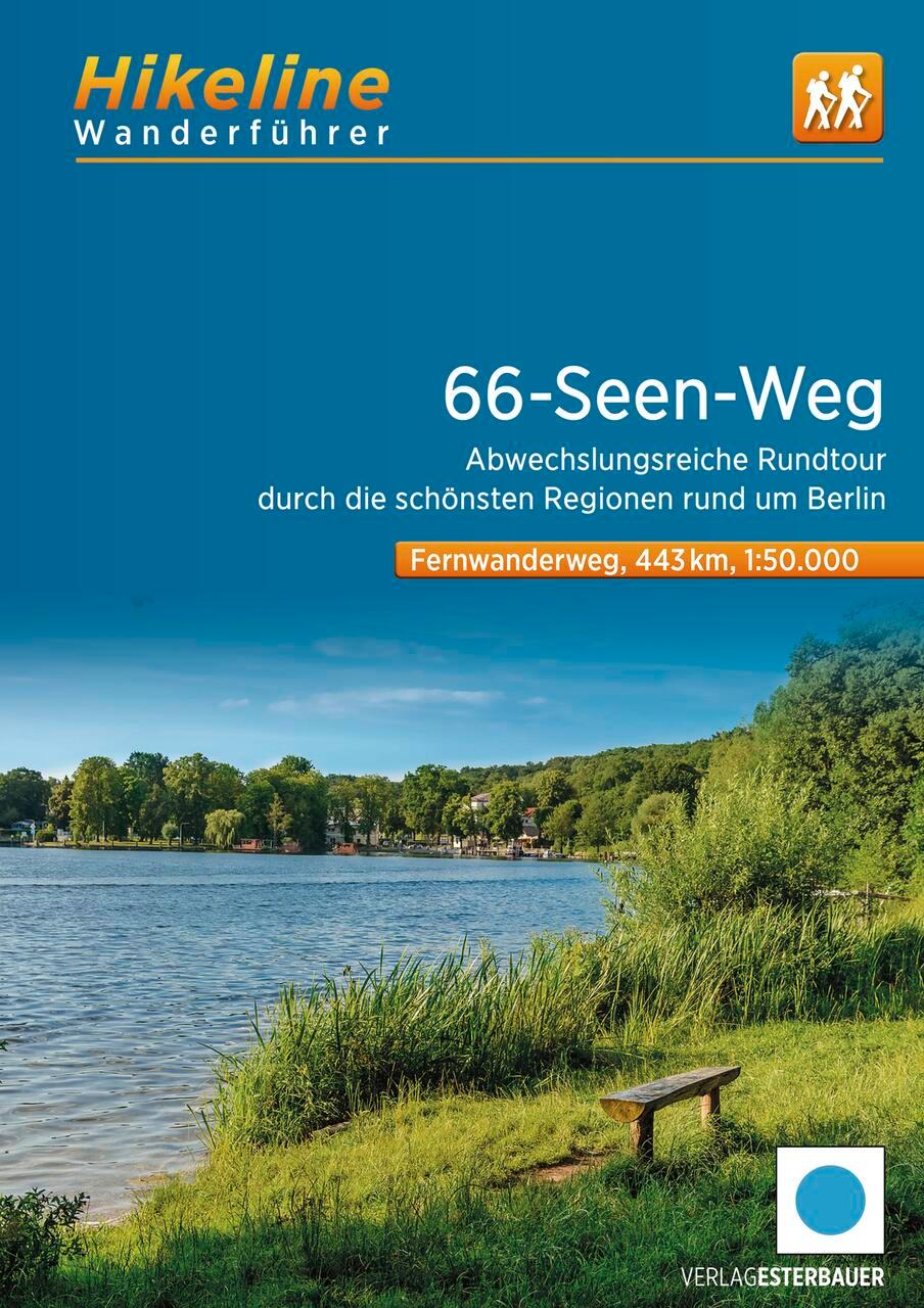 Vorderes Coverbild Fernwanderweg 66-Seen-Weg