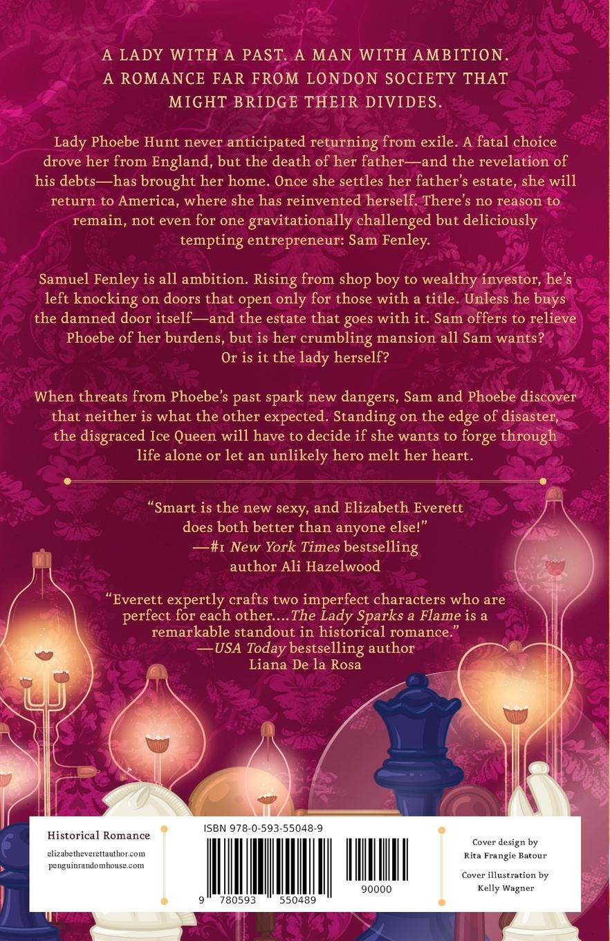 Rückseitencover The Lady Sparks a Flame