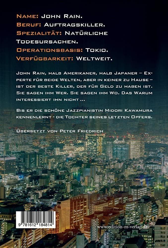 Rückseitencover Sanfter Tod in Tokio
