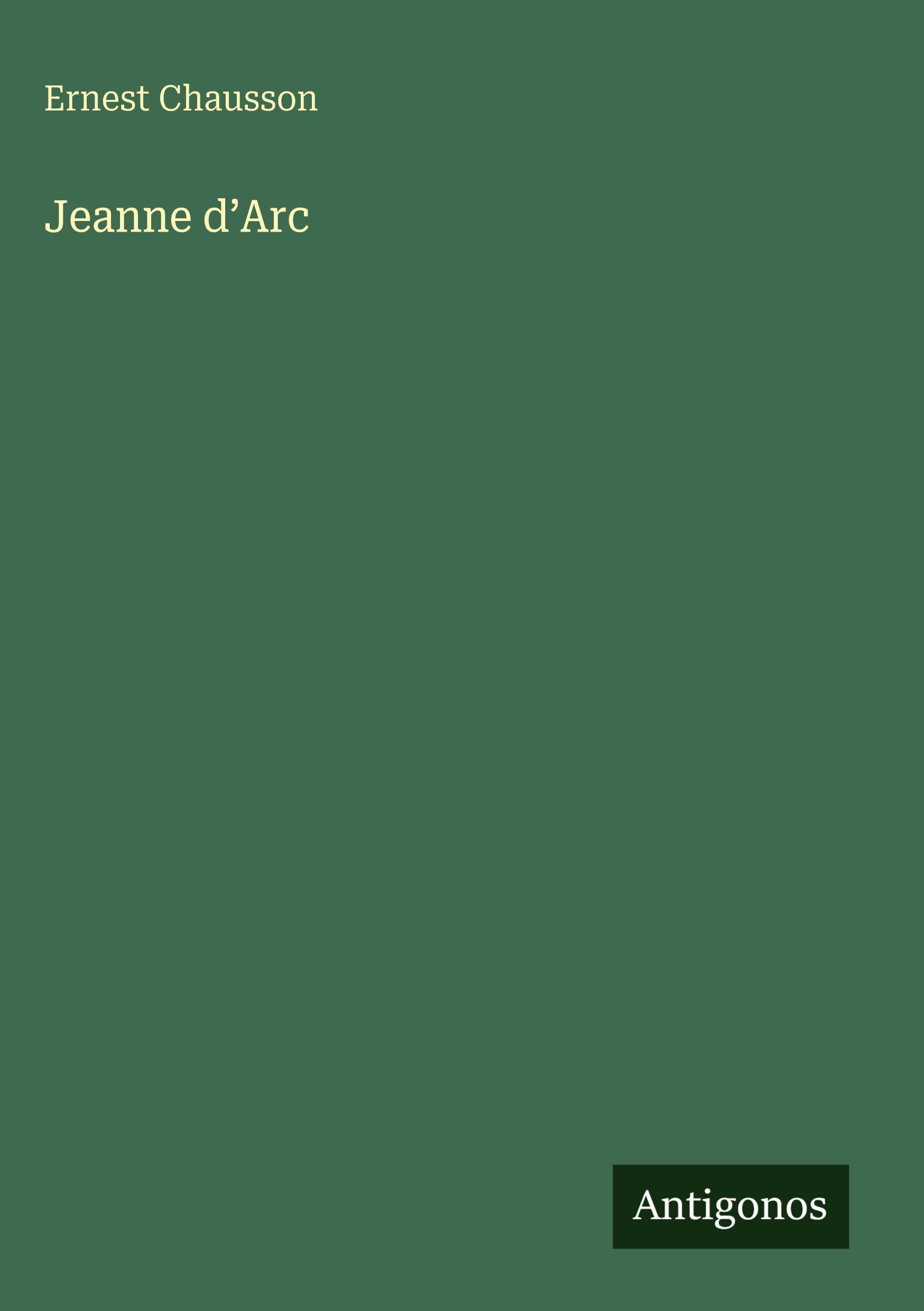 Vorderes Coverbild Jeanne d'Arc