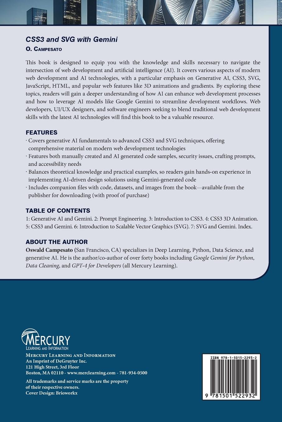 Rückseitencover CSS3 and SVG with Gemini