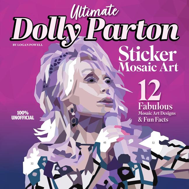 Vorderes Coverbild Ultimate Dolly Parton Sticker Mosaic Art