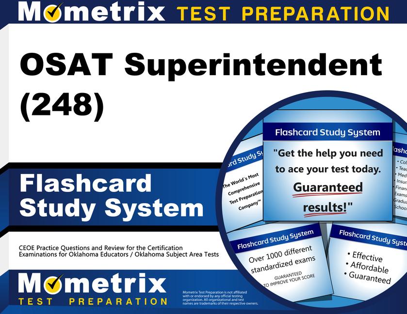 Vorderes Coverbild Osat Superintendent (248) Flashcard Study System