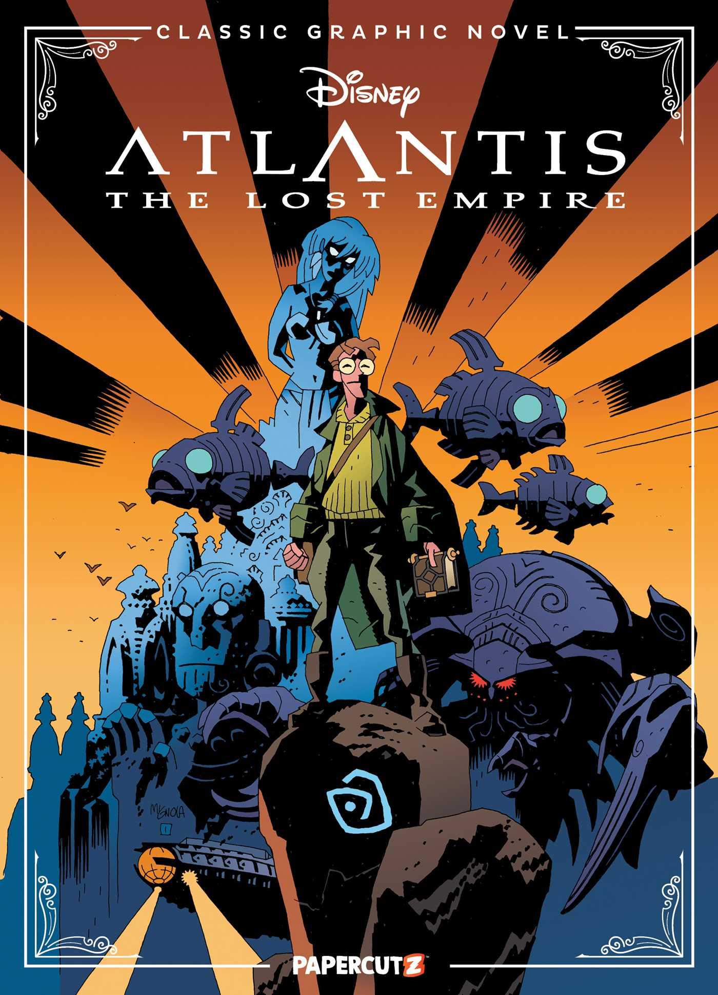 Vorderes Coverbild Disney Classic Graphic Novel: Atlantis