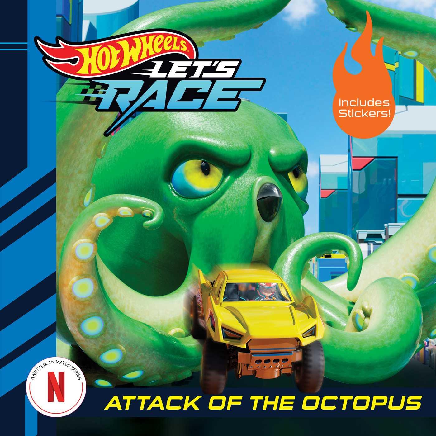Vorderes Coverbild Hot Wheels Let's Race: Attack of the Giant Octopus