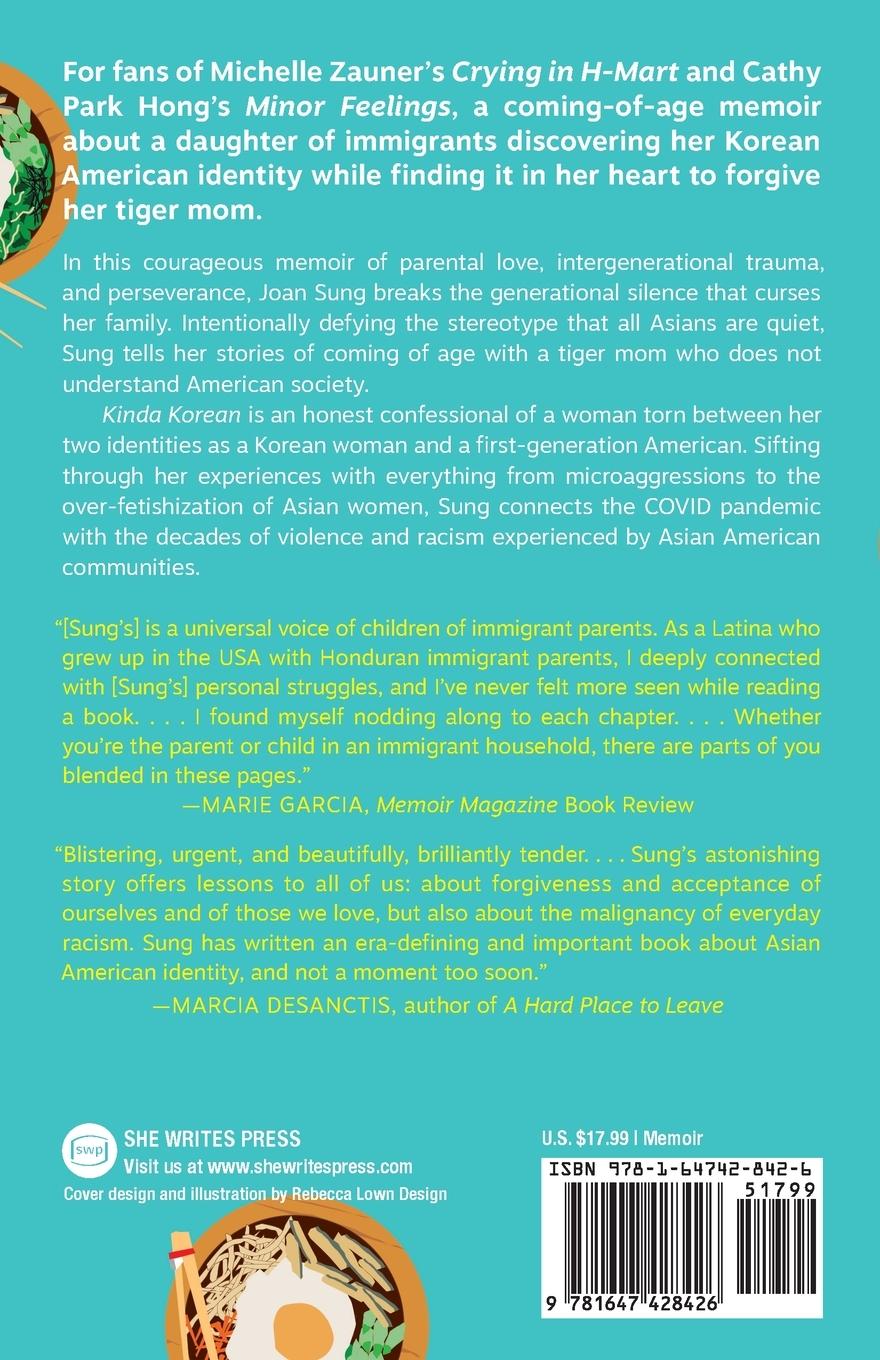 Rückseitencover Kinda Korean