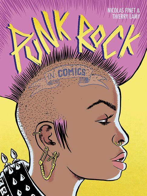 Vorderes Coverbild Punk Rock in Comics!