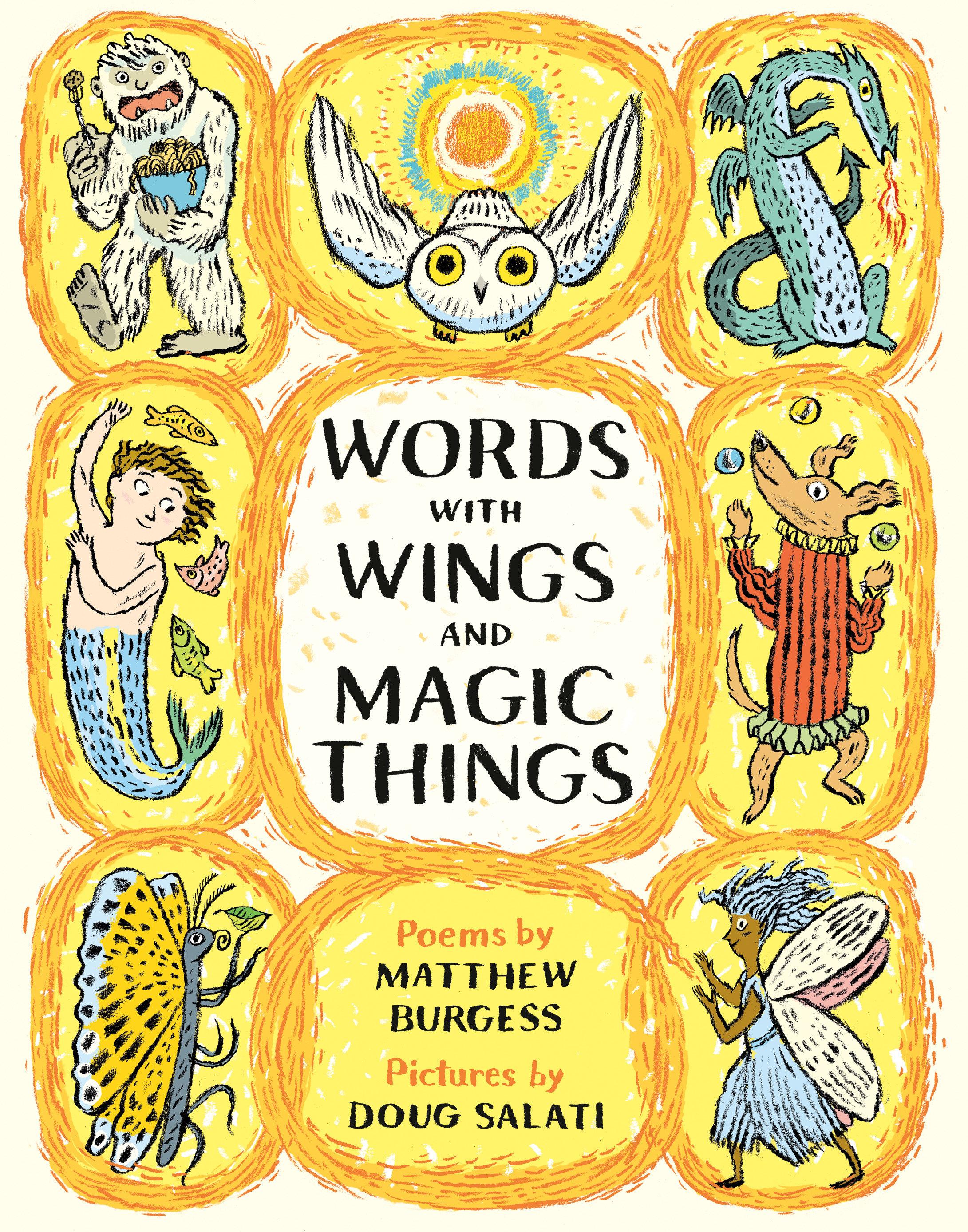 Vorderes Coverbild Words with Wings and Magic Things