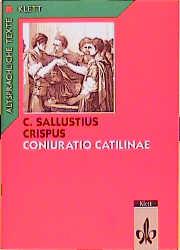 Vorderes Coverbild Coniuratio Catilinae. Text mit Wort- und Sacherläuterungen