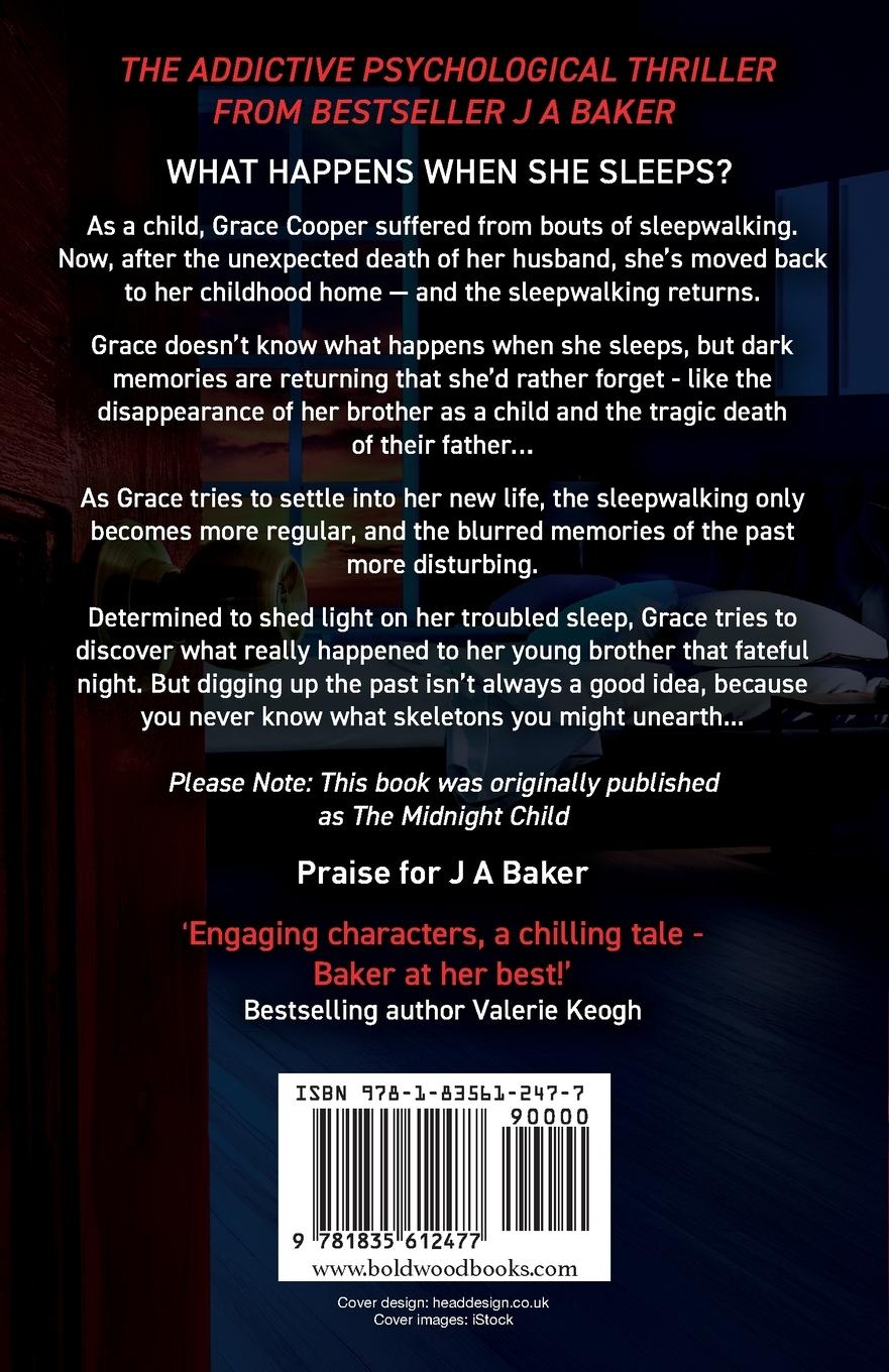 Rückseitencover When She Sleeps