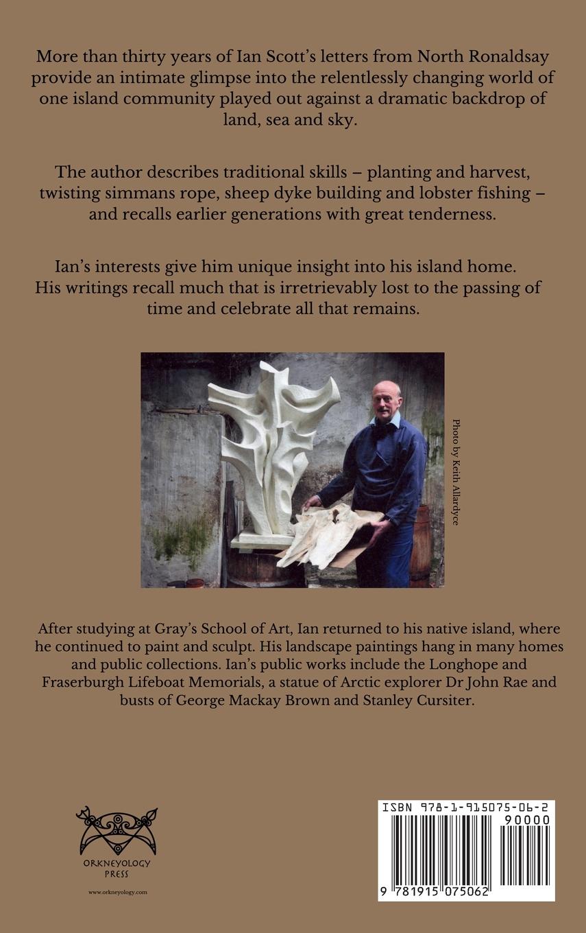 Rückseitencover A Letter from North Ronaldsay