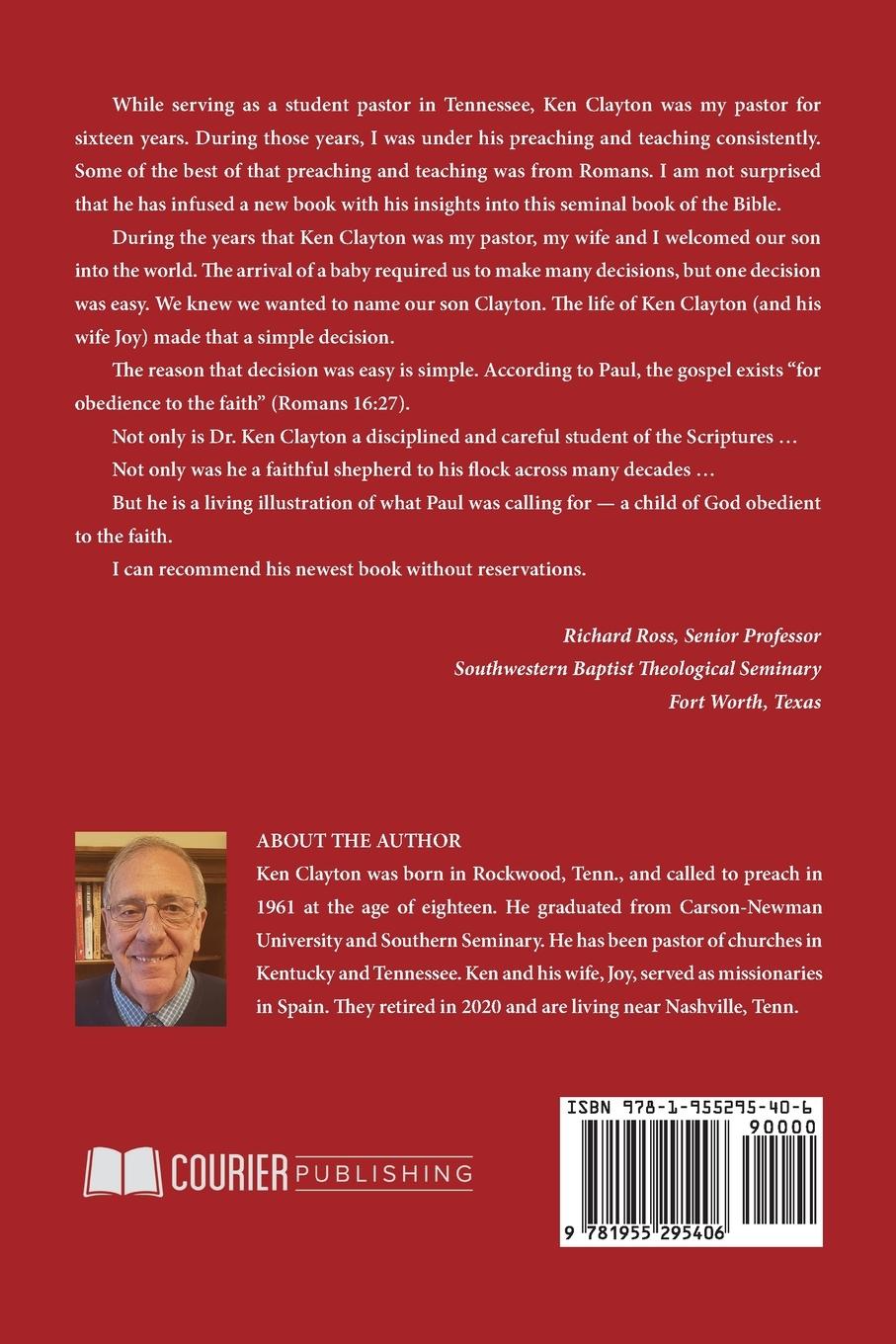 Rückseitencover Justified by Faith