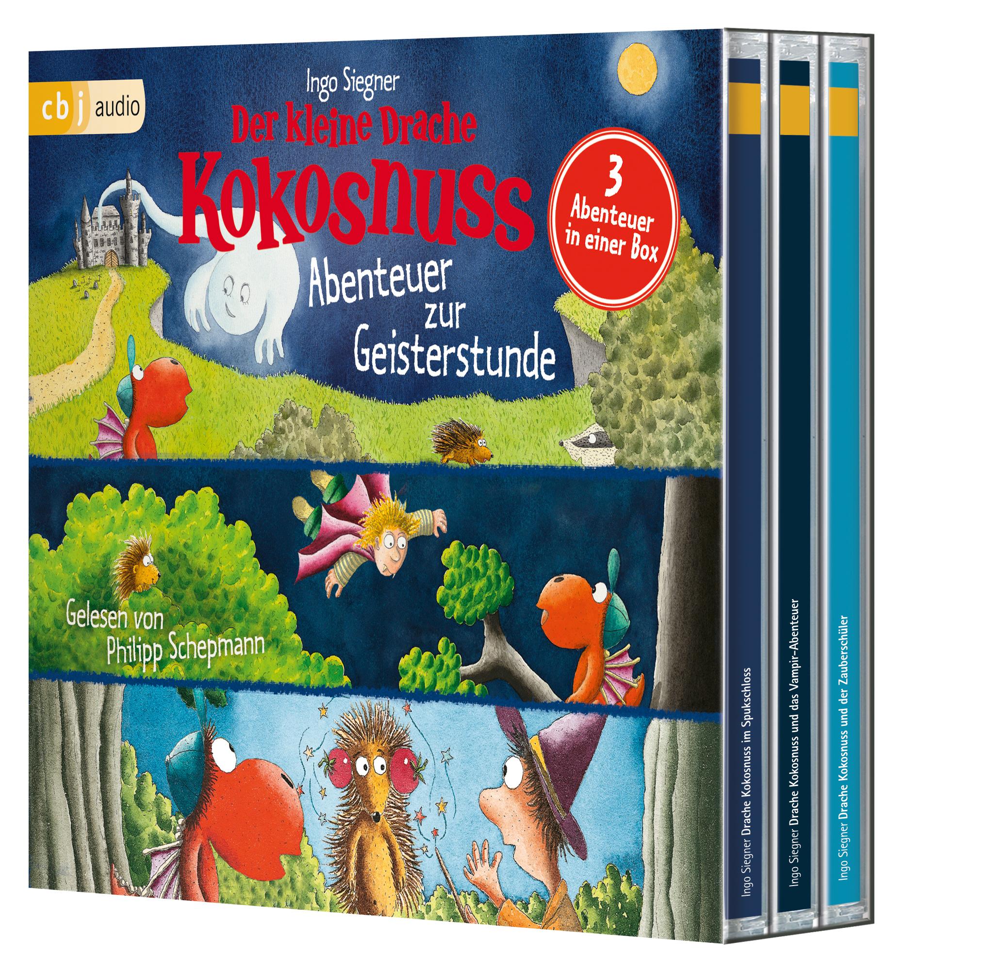 Vorderes Coverbild Der kleine Drache Kokosnuss - Abenteuer zur Geisterstunde